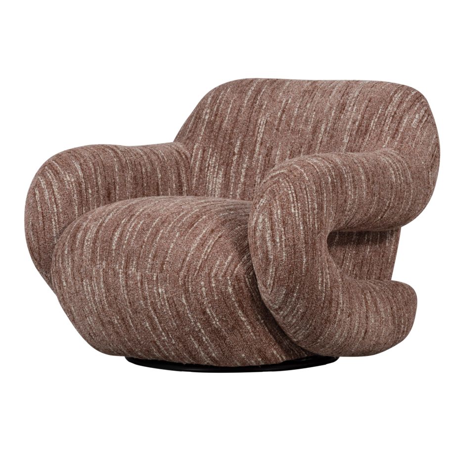 Sessel Folke Chenille altrosa meliert