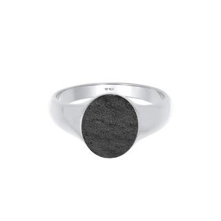 Kuzzoi  Bague Chevalière Basic Minimal Robuste Massif Homme 