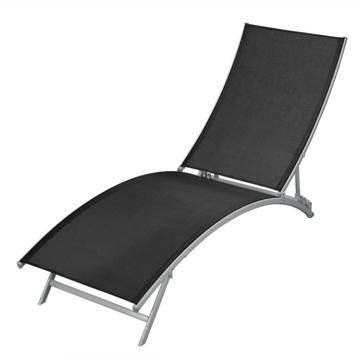 Chaise longue tissu