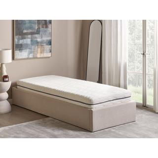 Beliani Matelas à memoire de forme en Polyester JOLLY - Moyen  