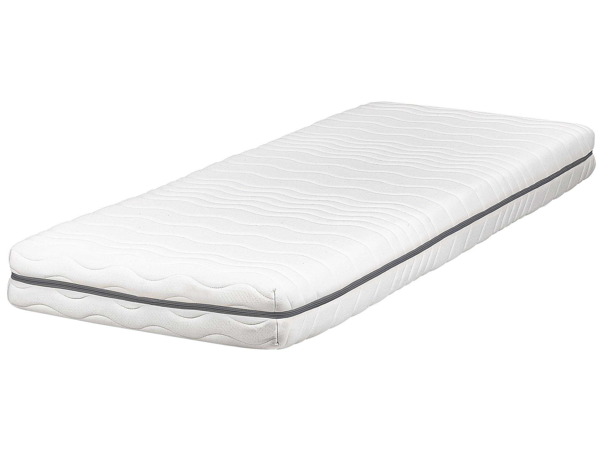 Beliani Matelas à memoire de forme en Polyester JOLLY - Moyen  