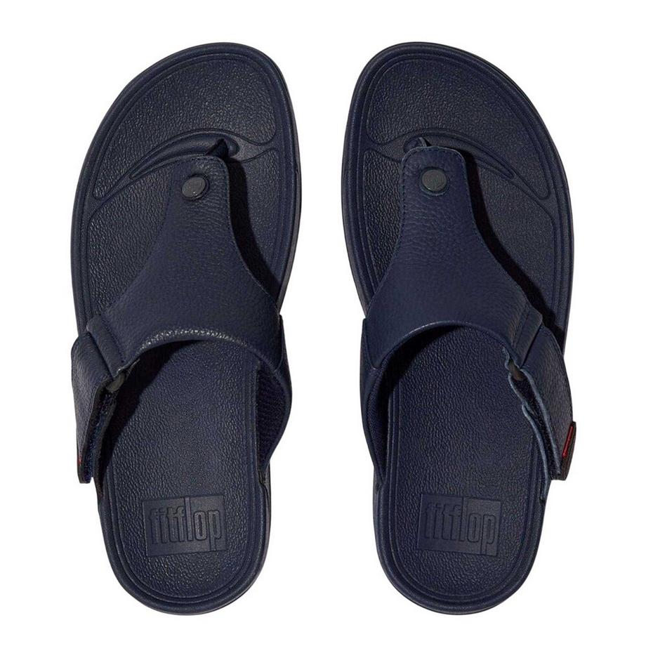Fitflop Sandali Piatti con Cinghia tra le Dita in Pelle  