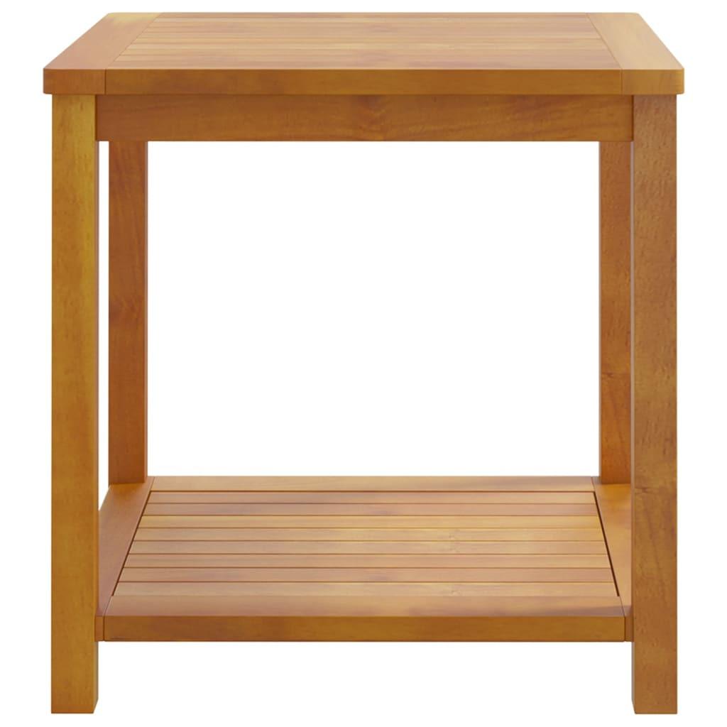 VidaXL Table d'appoint bois d'acacia  