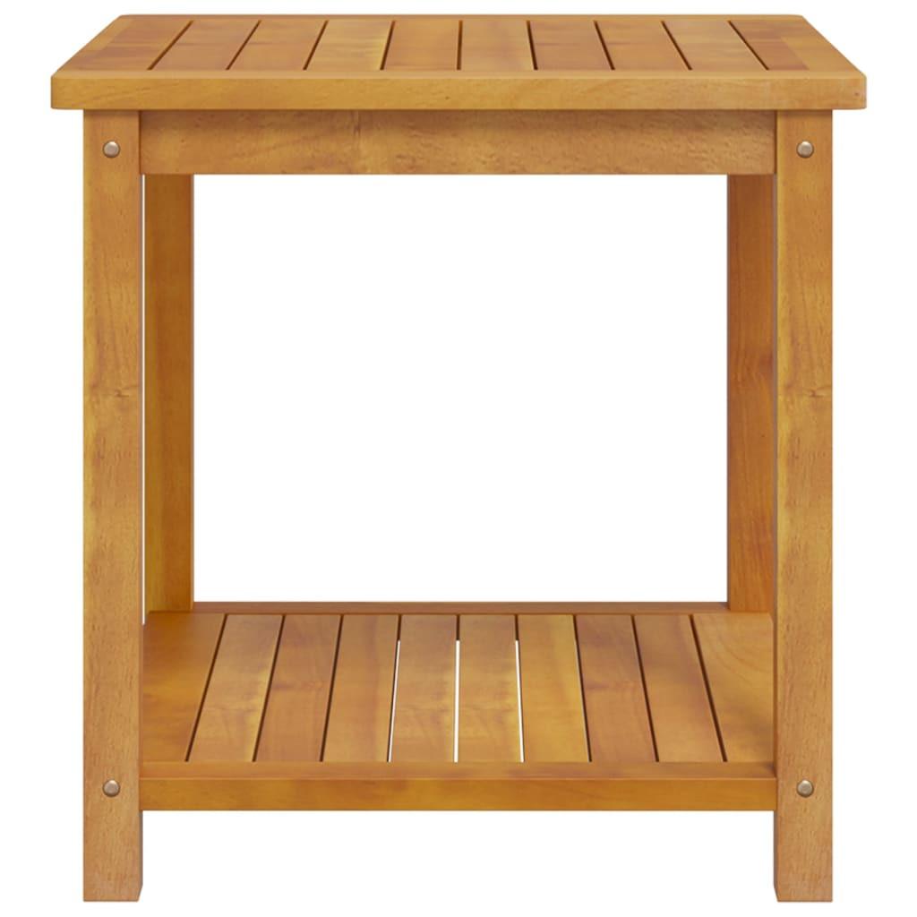 VidaXL Table d'appoint bois d'acacia  