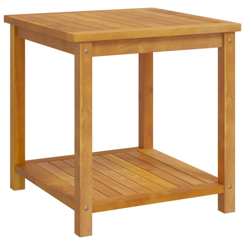 VidaXL Table d'appoint bois d'acacia  