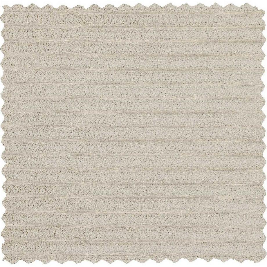 mutoni Sofa Bean 3.5-Sitzer grober Rippstoff Natural 246  