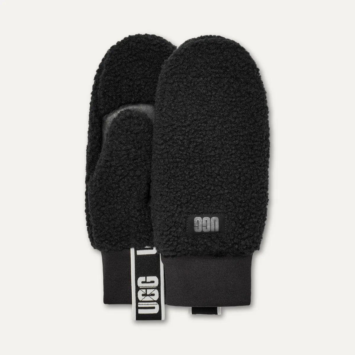 UGG Fluff Mitten avec Logo Tape  