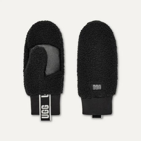 UGG Fluff Mitten avec Logo Tape  