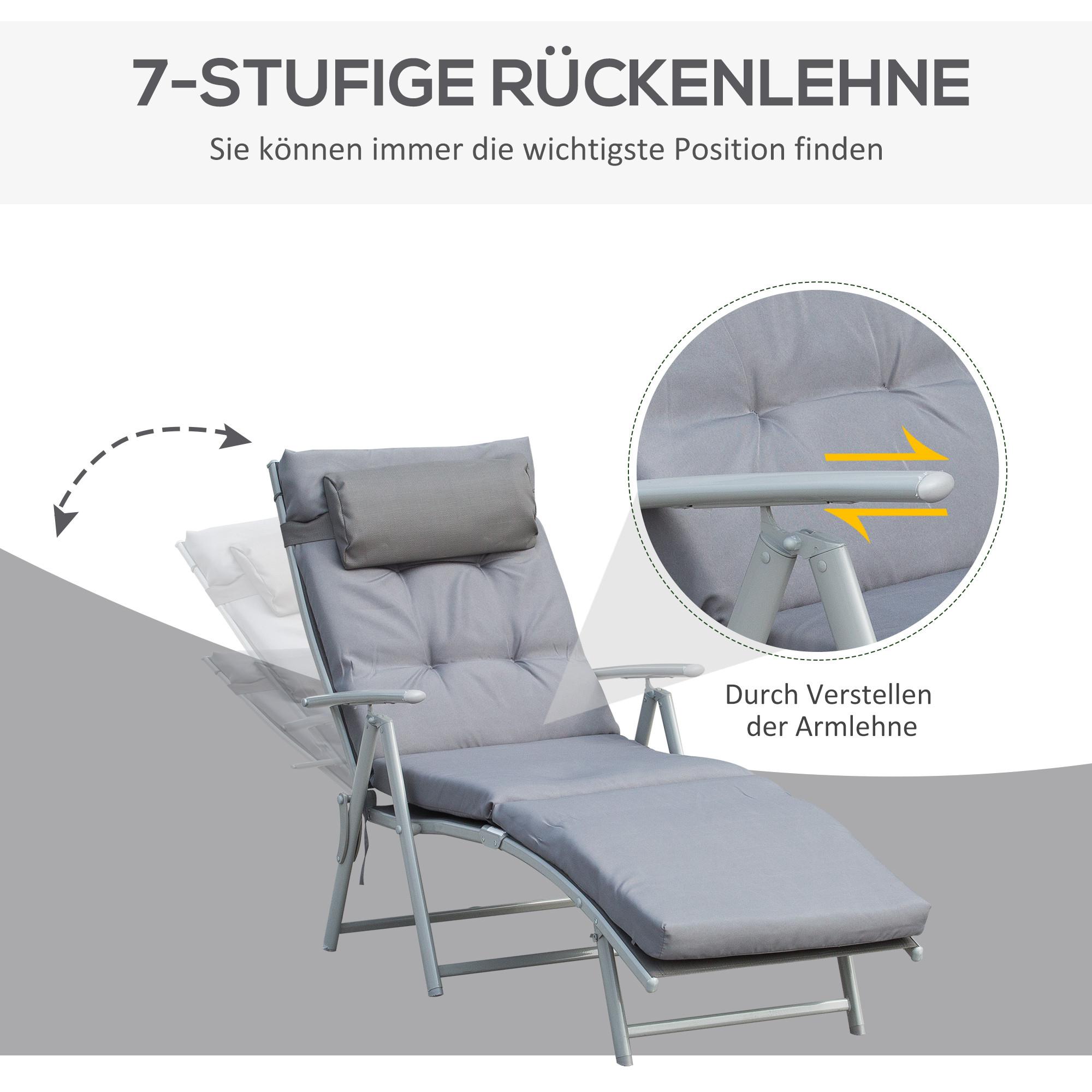 Outsunny Gartenliege  