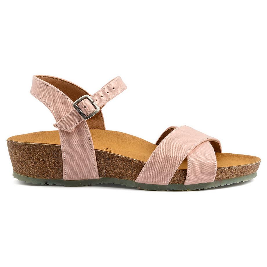 ZOURI Nature Keilsandalen  