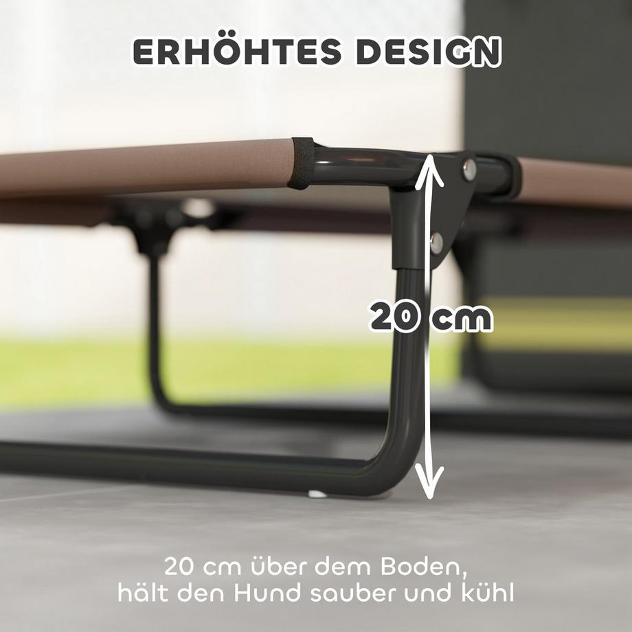 PawHut  Erhöhtes Hundebett 