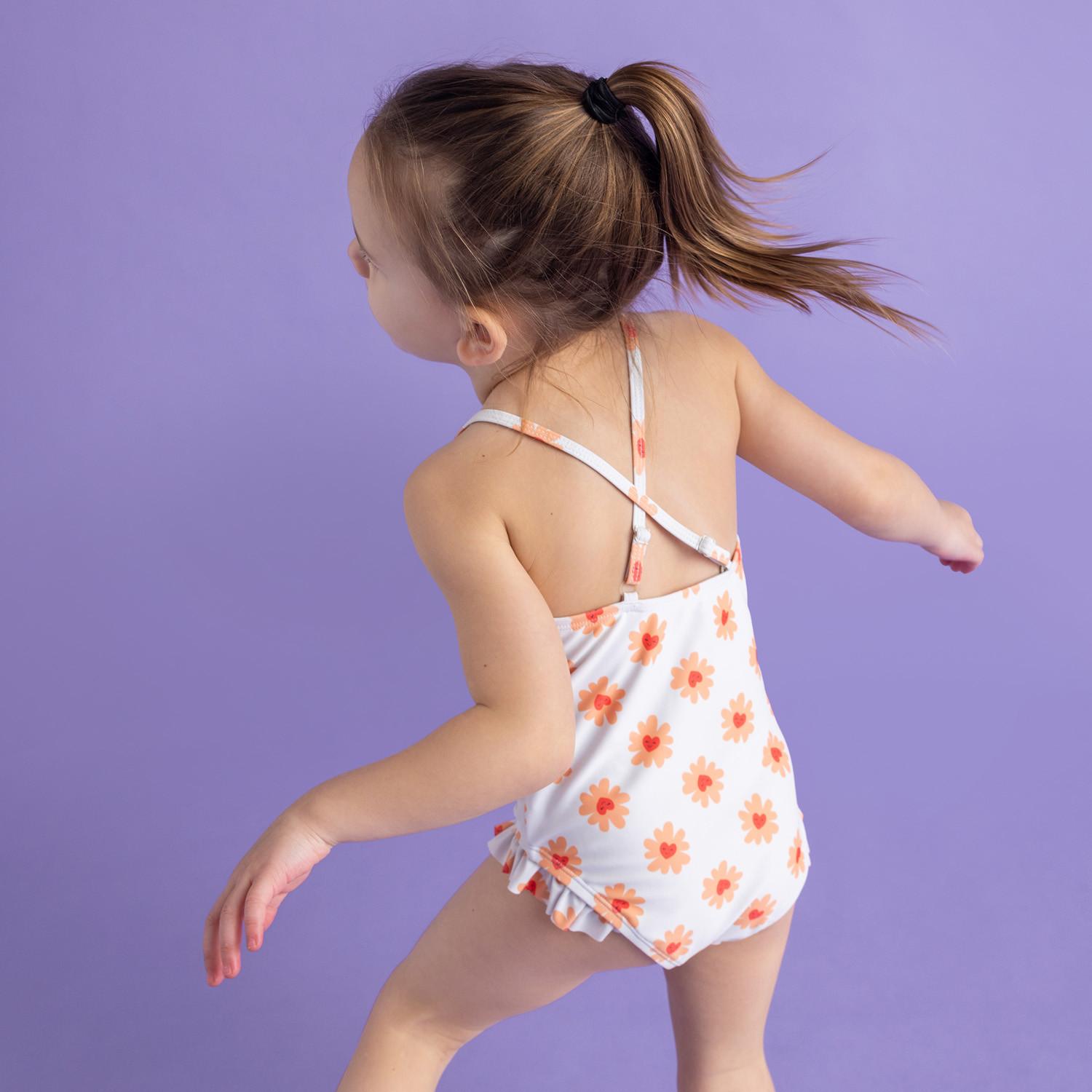 Swim Essentials  Badeanzug ädchen 1101 Flower Hearts 