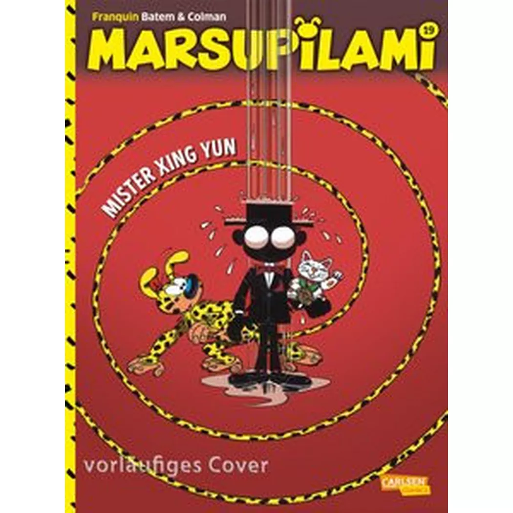 Carlsen Verlag - Marsupilami 19: Mister Xing Yùn, Franquin, André/ Colman, Stéphan/ Le Comte, Marcel (Übersetzung)/ Batem (Illustrationen), Multicolor