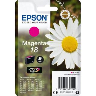 EPSON  EPSON Tintenpatrone magenta T180340 XP 30/405 180 Seiten 