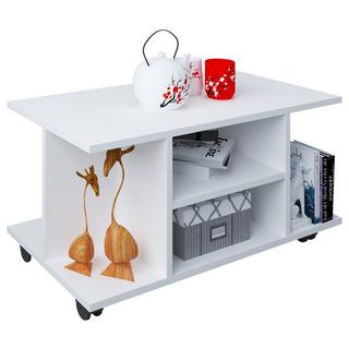 VCM Holz Beistelltisch  Findula  