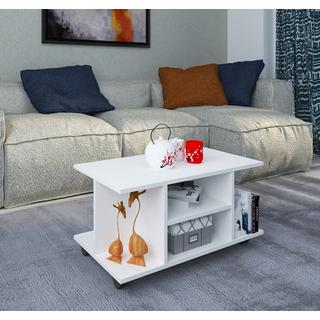 VCM Holz Beistelltisch  Findula  