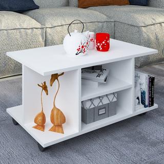 VCM Holz Beistelltisch  Findula  