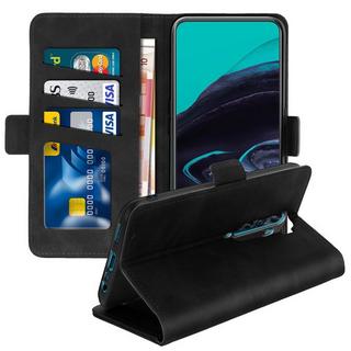 Avizar  Flip Book Cover Oppo Reno 2 Schwarz 