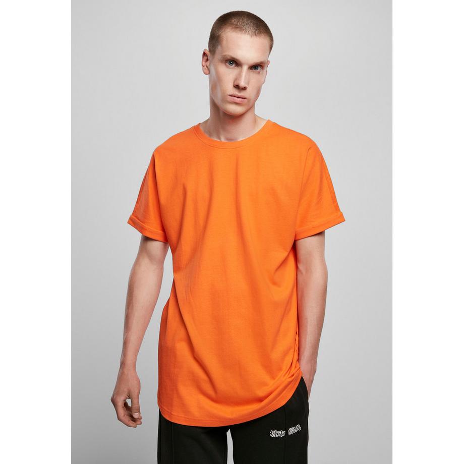 URBAN CLASSICS Turnup Long Shaped T-Shirt  