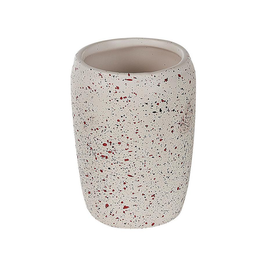 Beliani Badaccessoires Set 6-teilig aus Dolomit Modern PALMILLA  