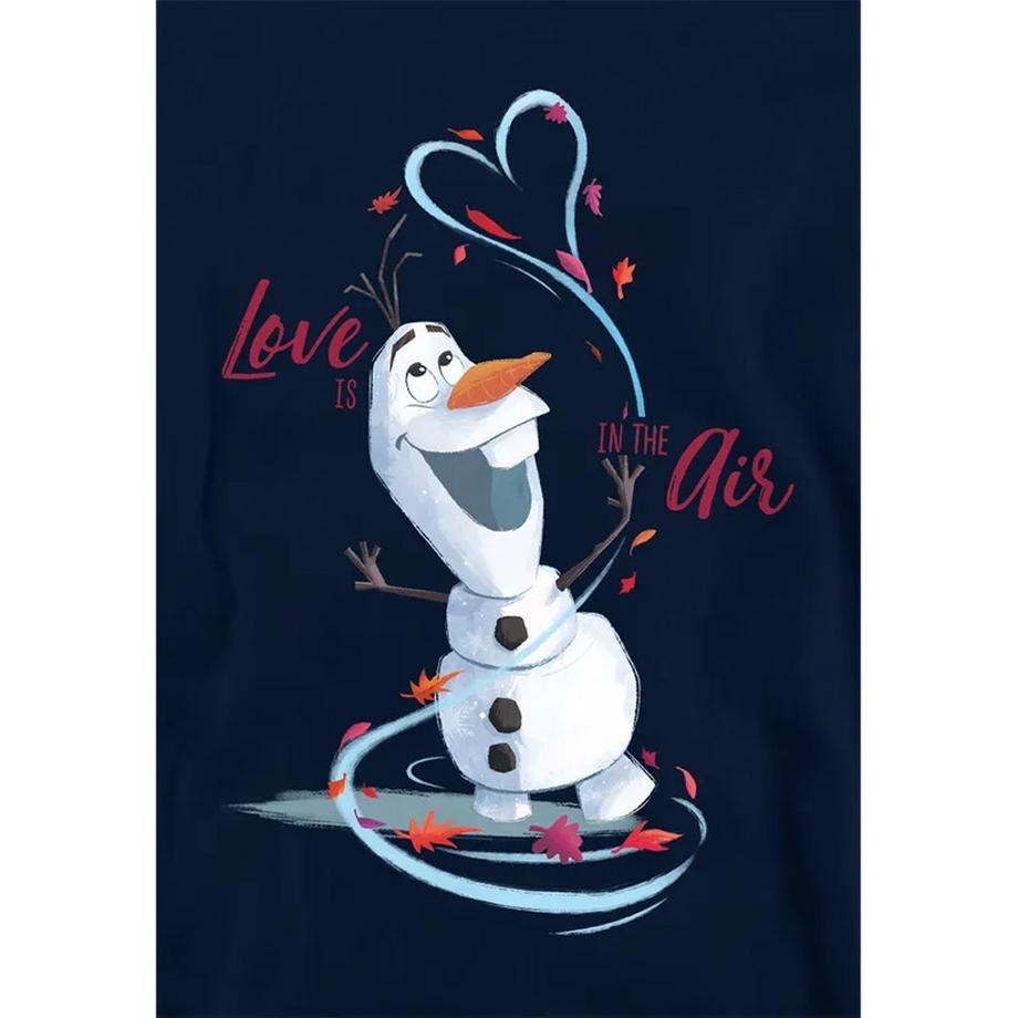 FROZEN  Sweat À Capuche Saintvalentin Motif Olaf Love Is In The Air 