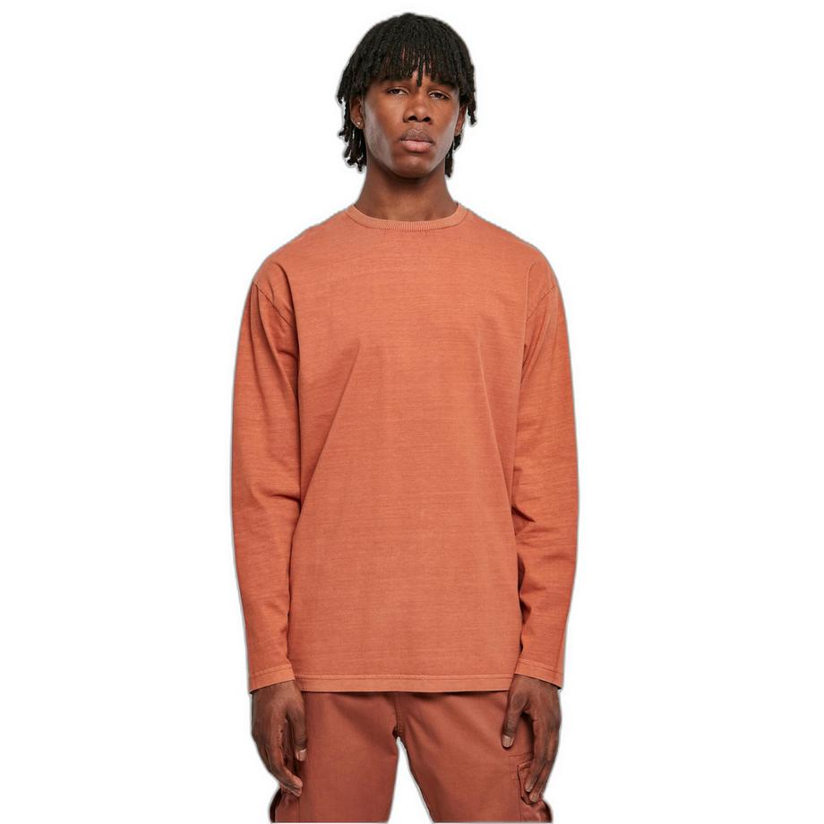 URBAN CLASSICS Oversize Garment Dye Langarmshirt  