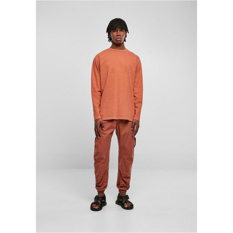 URBAN CLASSICS Oversize Garment Dye Langarmshirt  