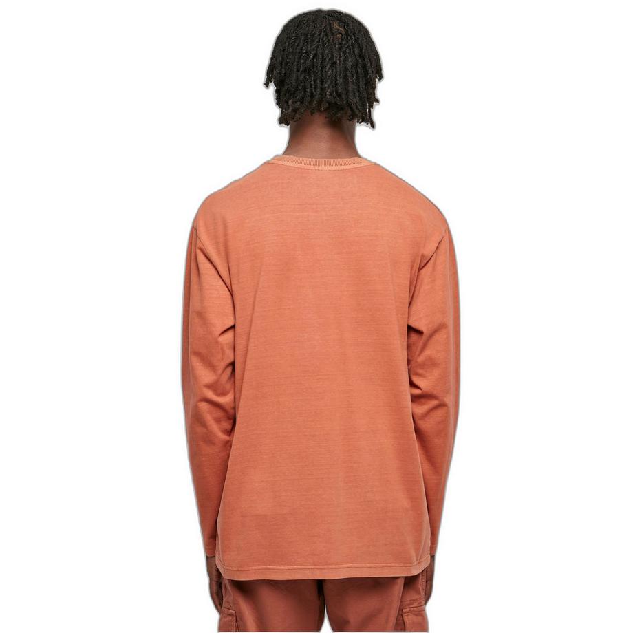 URBAN CLASSICS Oversize Garment Dye Langarmshirt  