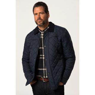 JP1880  Steppjacke, Cordkragen, Zipper 