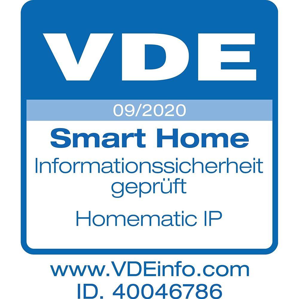 eQ-5 Homematic IP HMIP-SWO-PL sensore di temperatura e umidità Esterno Temperature & humidity sensor Libera installazione Wireless  