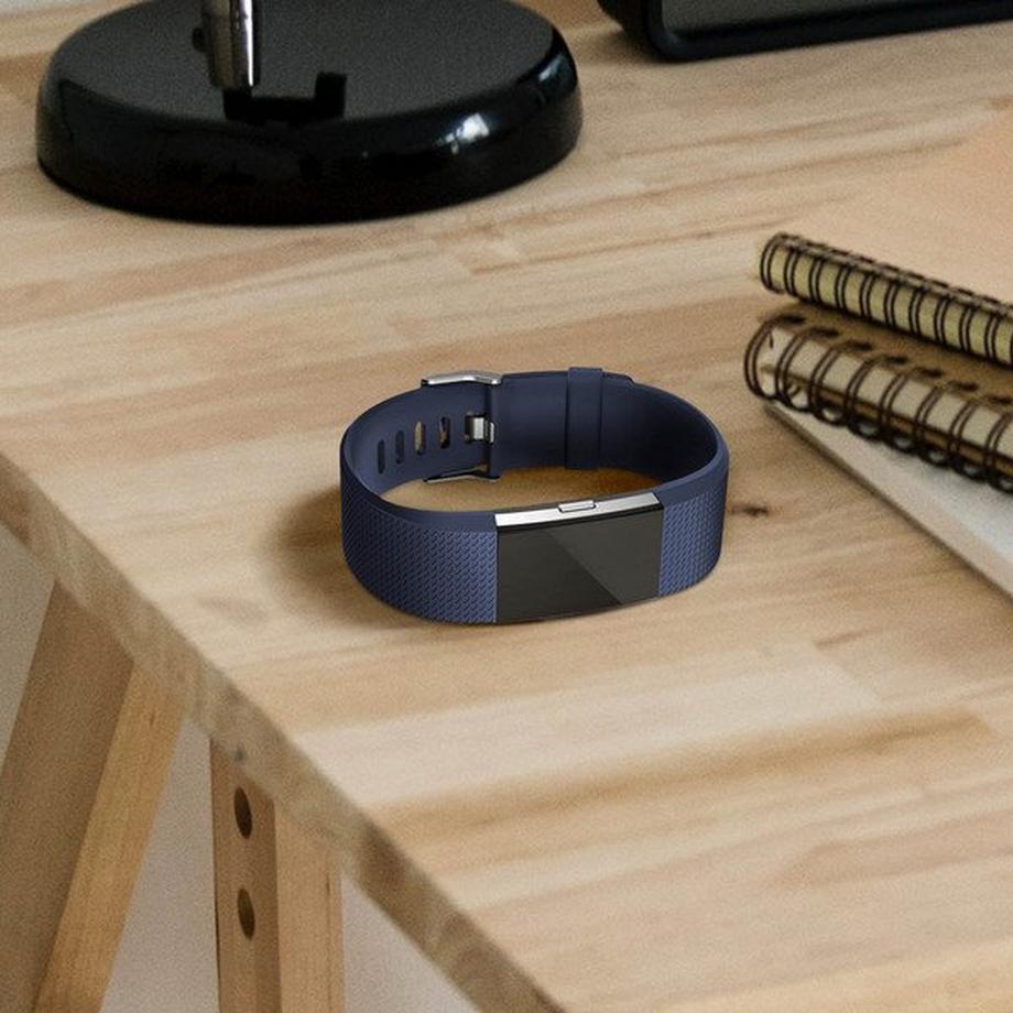 Avizar  FitBit Charge 2 Silicone Armband Blau 