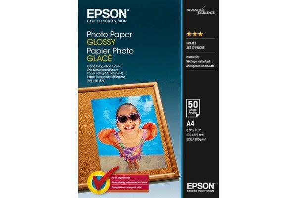 EPSON EPSON Photo Paper Glossy A4 S042539 InkJet 200g 50 Blatt  