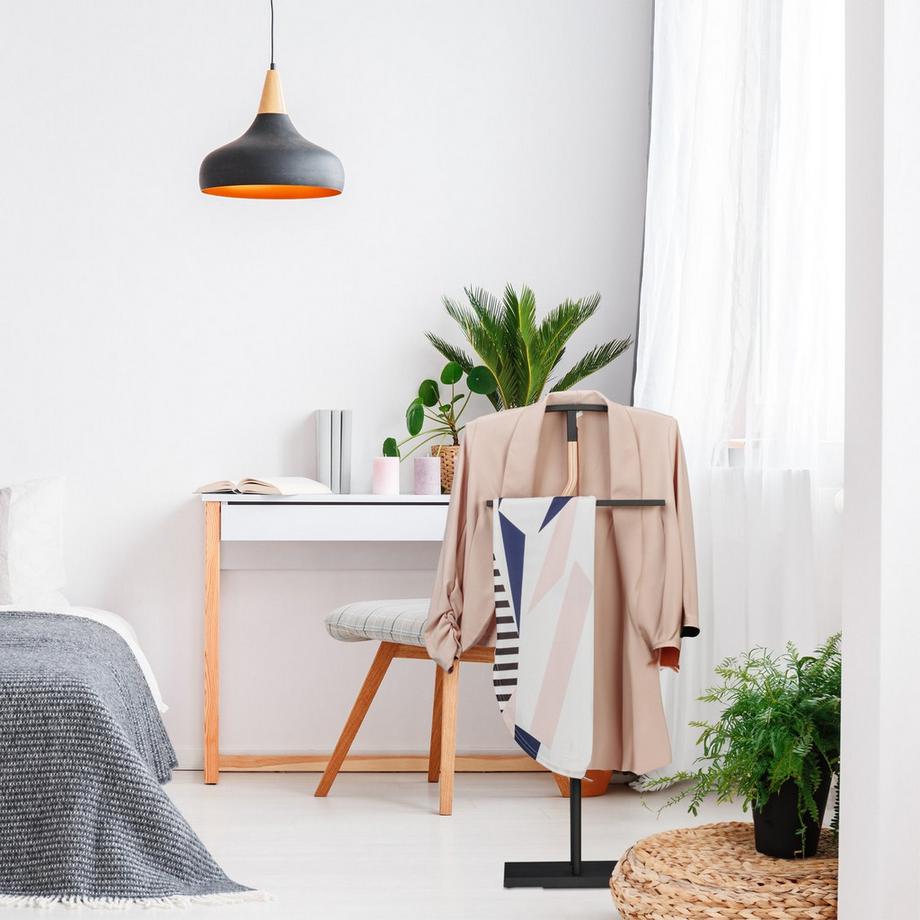 Northio Valet da uomo in nero  