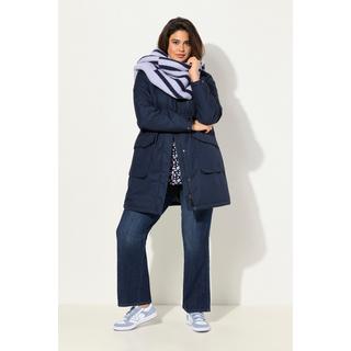 Ulla Popken Outdoor Parka Kapuze A-Linie Wattiert  