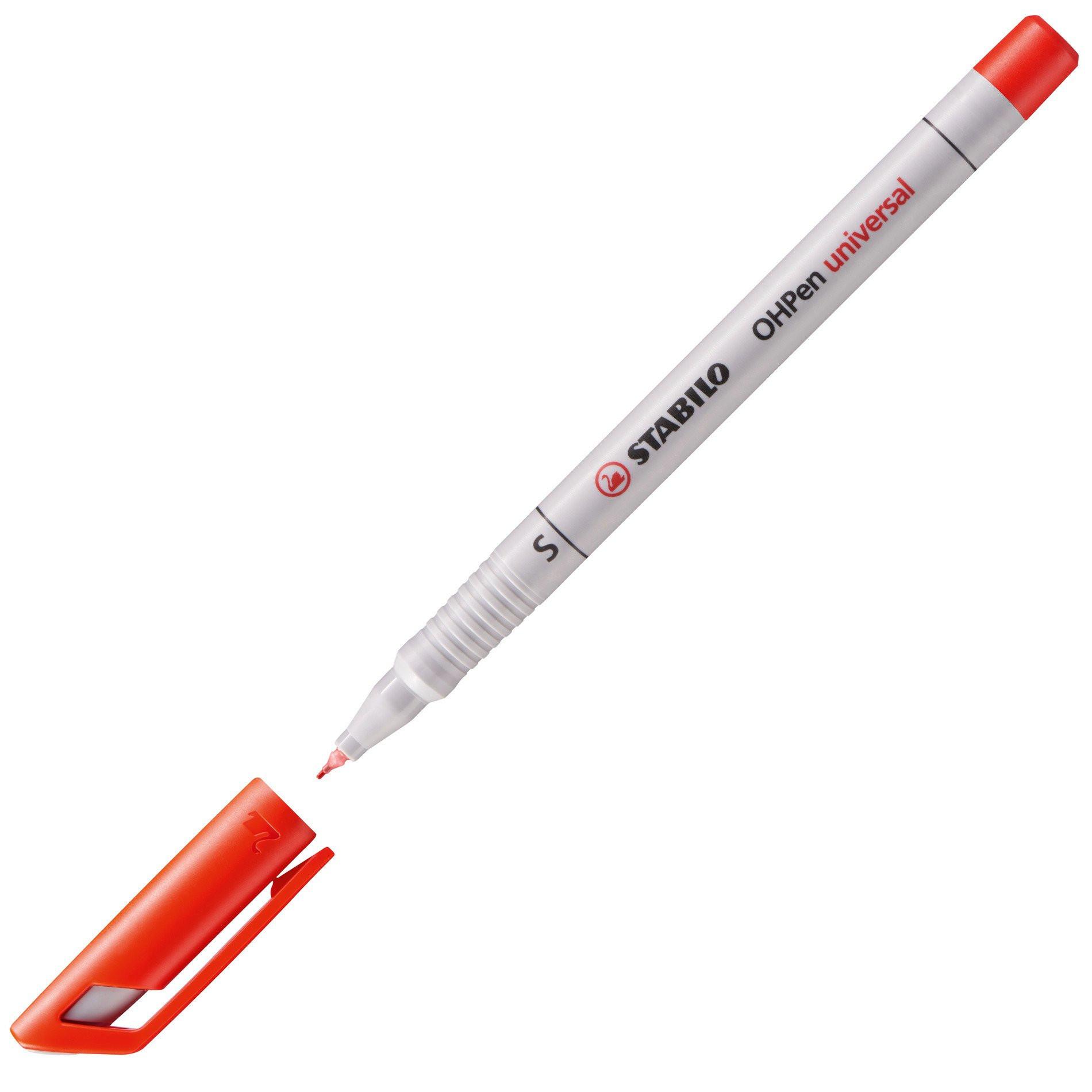 STABILO STABILO OHP Pen non-perm. S 851/40 rot  