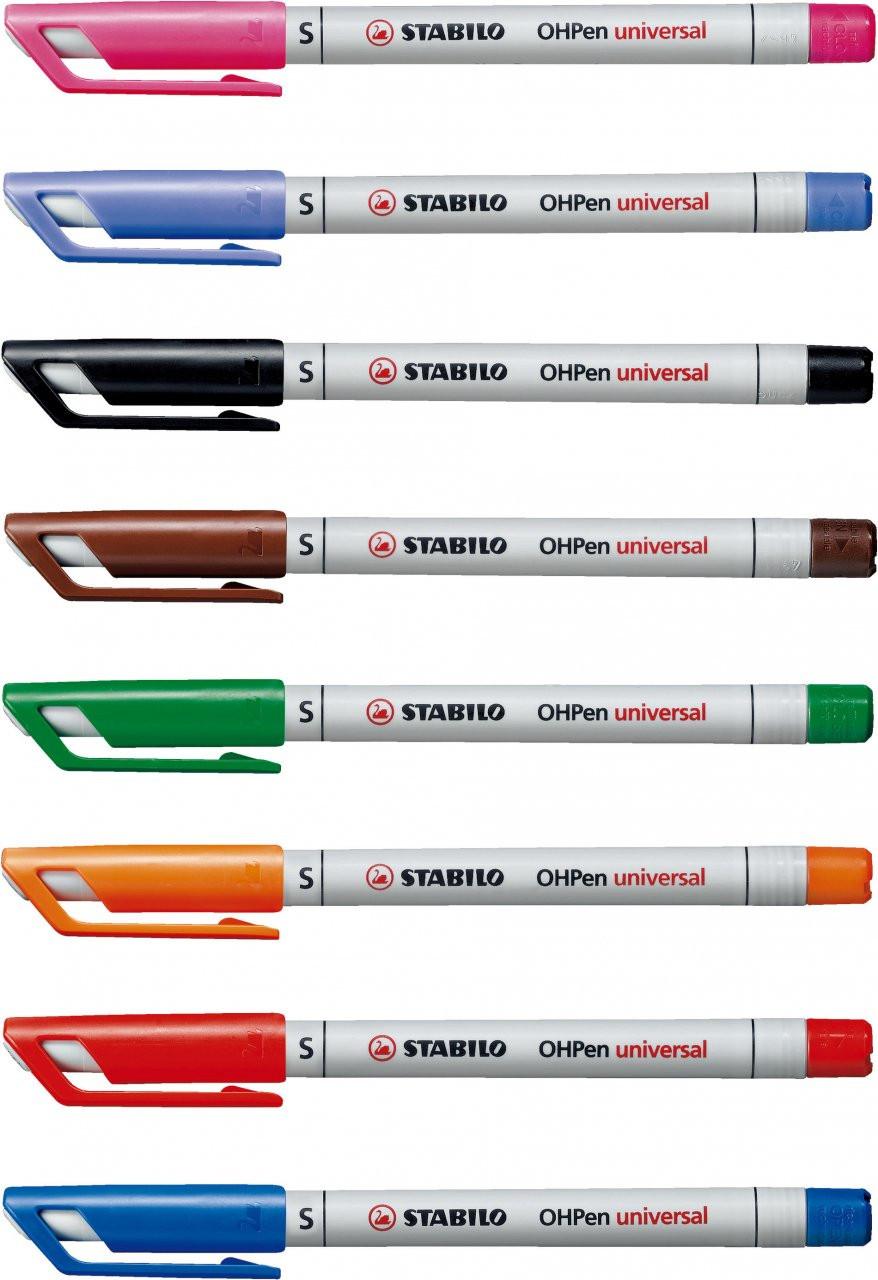 STABILO STABILO OHP Pen non-perm. S 851/40 rot  