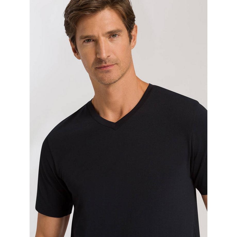 HANRO Living T-shirt col V  