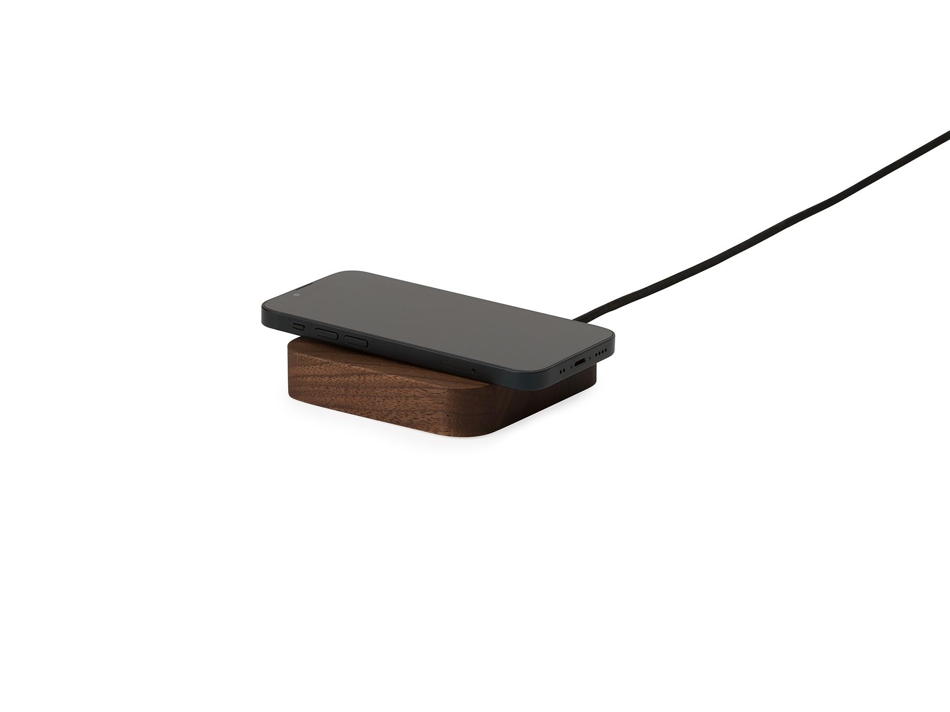 Oakywood  Charging Pad (OakyBlocks) Chargeur de bureau sans fil en bois 