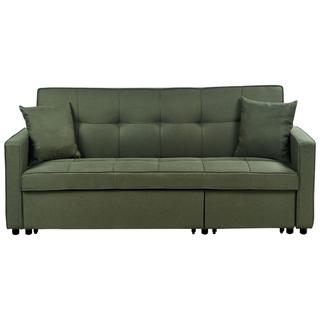 Beliani Schlafsofa aus Polyester Modern GLOMMA  