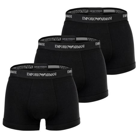 EMPORIO ARMANI Core Logoband Boxershorts 3er Pack Figurbetont  