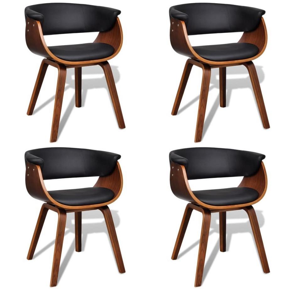 Chaise de salle à manger cuir artificiel