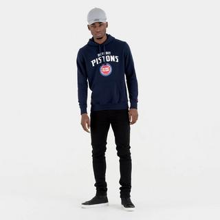 NEW ERA Detroit Pistons NBA Felpa con Cappuccio  