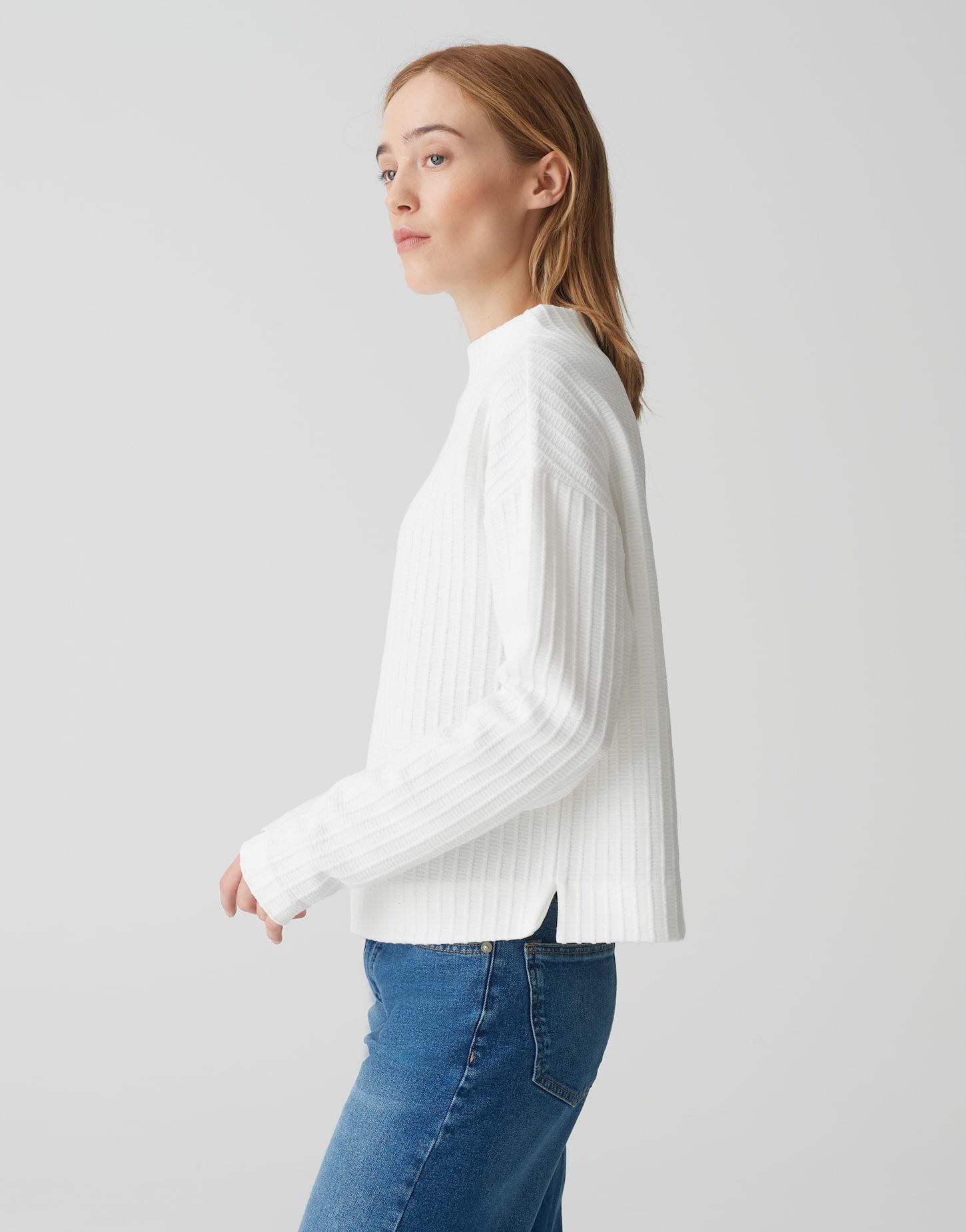 OPUS  Sweater Gynami gerader Schnitt 