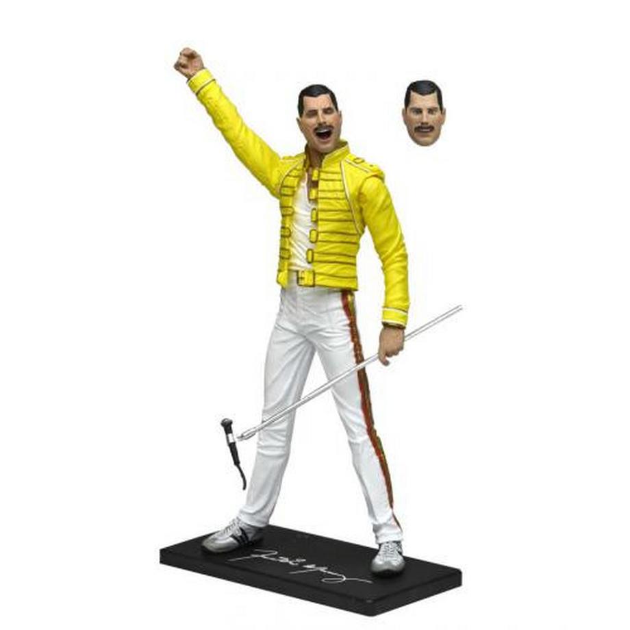 NECA  AF Freddie Mercury Yellow Jacket 17cm 