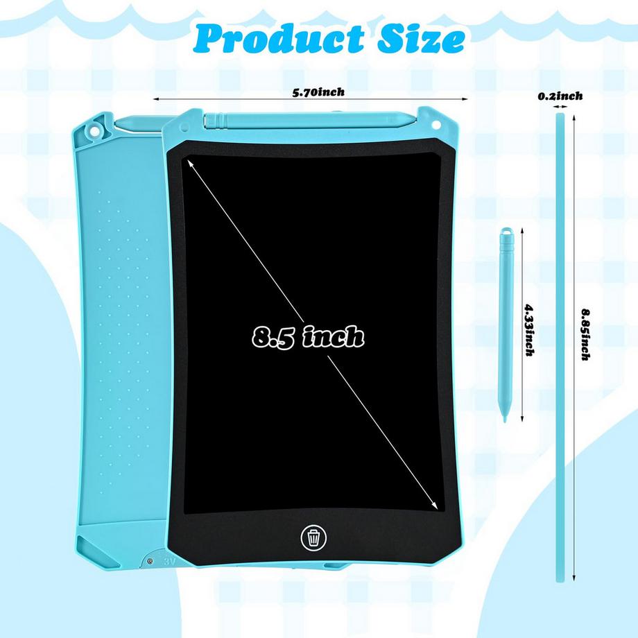 Activity-board  Tableau magique 2 packs fonction d'effacement Planche à dessin avec crayon 