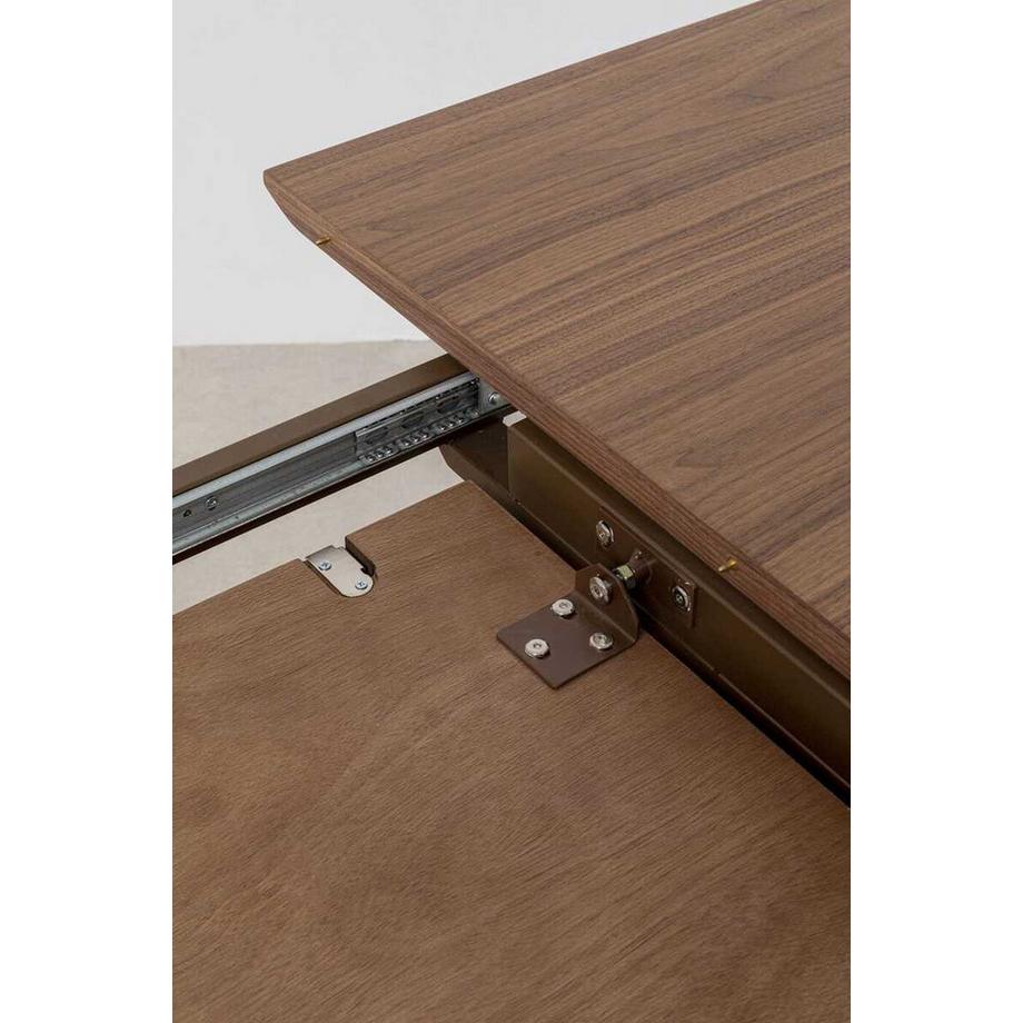 KARE Design Ausziehtisch Benvenuto Walnut 200(50)x110  