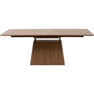 KARE Design Table à rallonge Benvenuto Noyer 200(50)x110  