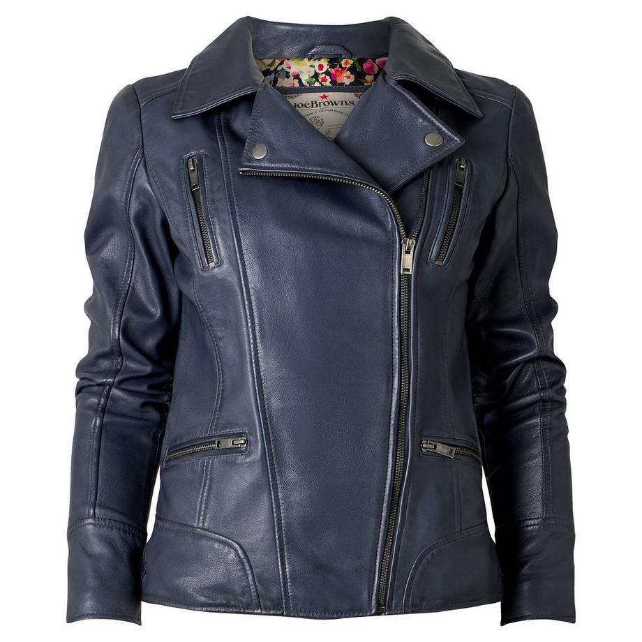 Joe Browns Ausgefallene Bikerjacke mit Kragen  