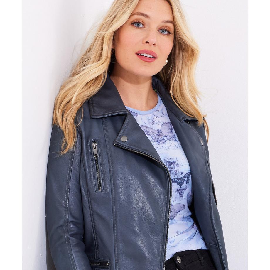 Joe Browns Ausgefallene Bikerjacke mit Kragen  