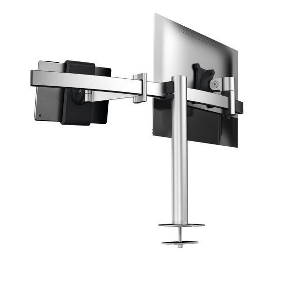DURABLE  508823 Flachbildschirm-Tischhalterung 86,4 cm (34") Silber Tisch/Bank 